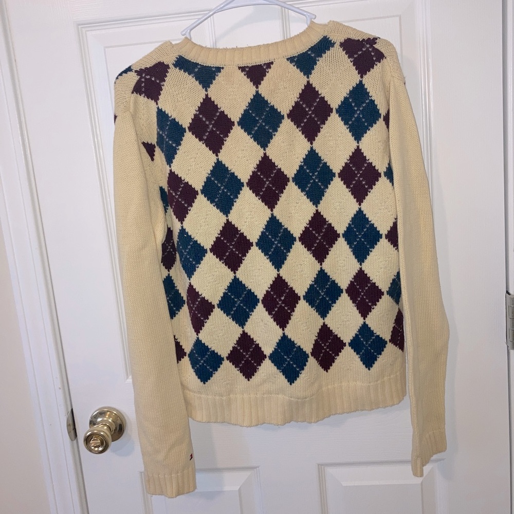 Tommy Hilfiger Argyle Sweater - Picture 3 of 4